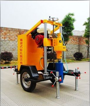 點擊查看詳細(xì)信息<br>標(biāo)題：HZ-20型拖掛式13馬力本田電啟動混凝土鉆孔取芯機 閱讀次數(shù)：2447