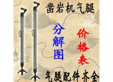 點(diǎn)擊查看詳細(xì)信息<br>標(biāo)題：氣腿式鑿巖機(jī)氣腿分解圖 氣腿配件 支腿配件 FT160系列氣腿配 閱讀次數(shù)：386